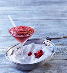 Margarita Frozen de Arándano