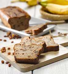 Banánový chlebíček (bez cukru)