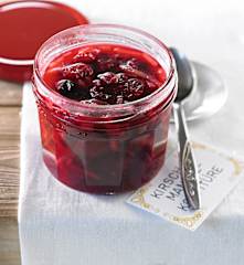 Kirsch-Mandel-Konfitüre