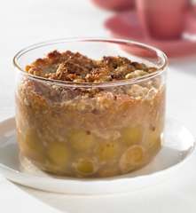 Angreštový crumble