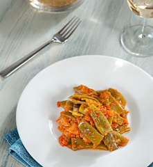 Judías verdes con tomate