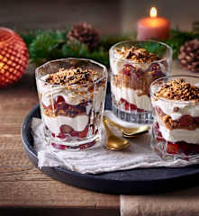 Tiramisu aux spéculoos et aux raisins