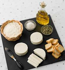 Queijo fresco e requeijão