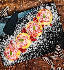 Guirlande givrée à la mirabelle