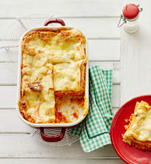 Lasagne mit Kürbis und Amarettini