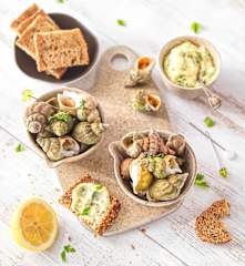 Bulots au court-bouillon