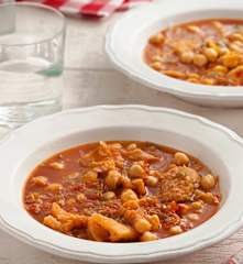 Callos con garbanzos