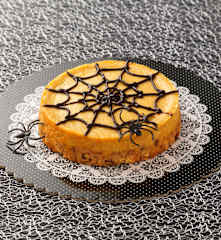 Cheesecake à la citrouille et aux épices