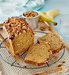 Banana Bread mit Proteinpulver