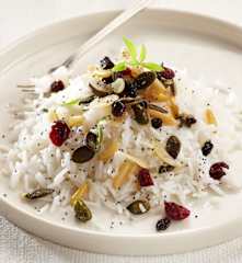 Pilaf de arroz con frutos secos