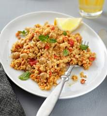 Bulgur-Kichererbsen-Salat