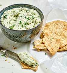 Rillettes d'aile de raie au poivre vert