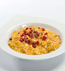 Rizoto s kari a mrkví