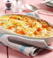 Gratin de potimarron et pomme de terre