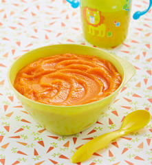 Papilla de zanahoria