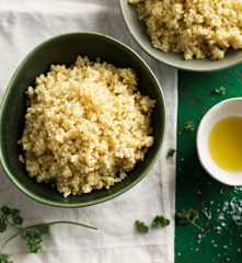 Mijo cocido (Cocción de arroz)