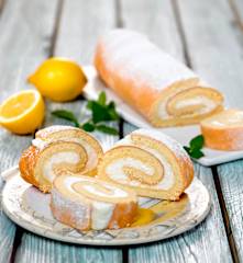 Roulade au citron