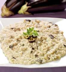 Risotto alle melanzane
