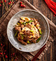 葱爆羊肉（高温版）