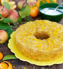 Steamed Apple and Ginger Cake