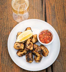 Poêlée d'anguilles et rougail