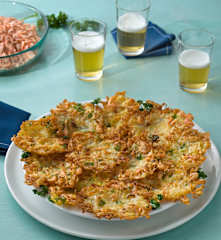 Tortillitas de camarones (sin gluten)