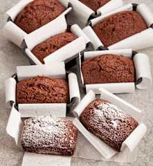 Minibolos de chocolate