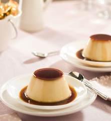 Panna cotta de caramelos para dos