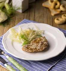 Tonno sottovuoto in salsa teriyaki