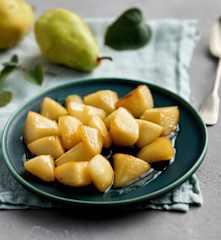 Faire sauter 400 g de poires