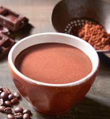 Gorąca czekolada z kawą