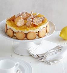 Apfel-Keks-Charlotte