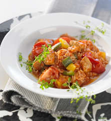 Serbisches Reisfleisch