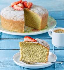 Panqué de matcha