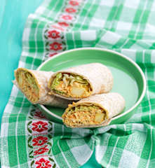 Chicken and Pineapple Wraps