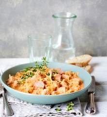 Kasseler-Topf mit Sauerkraut