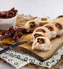 Involtini tricolore al cartoccio