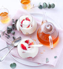 Tiramisu pamplemousse et thé vert