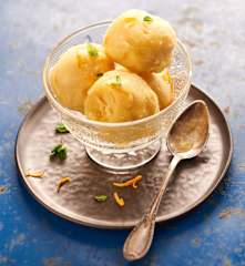 Sorbet à l'orange