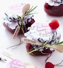 Himbeer-Rosmarin-Konfitüre