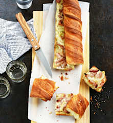 Baguette flammekueche