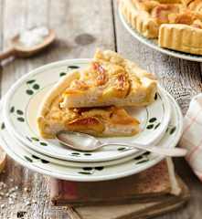 Tarte au riz à la normande