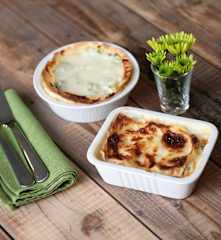 Lasagne con i broccoletti e salsa al pecorino romano DOP (di Francesca Romana Barberini)