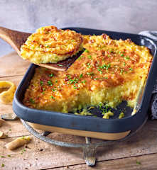 Szybka zapiekanka ziemniaczana à la gratin