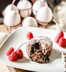 Fondant con chocolate Oaxaqueño