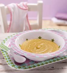 Pappa di verdure miste e manzo (7-9 mesi)