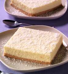 Cheesecake al cocco