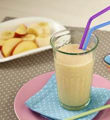 Banánovo-jablečný koktejl