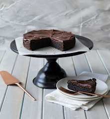 Gluten free chocolate halva cake