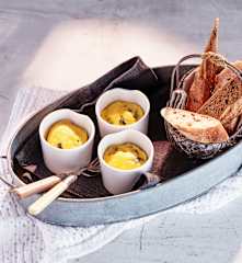 Spinat-Pilz-Quiche-Cups